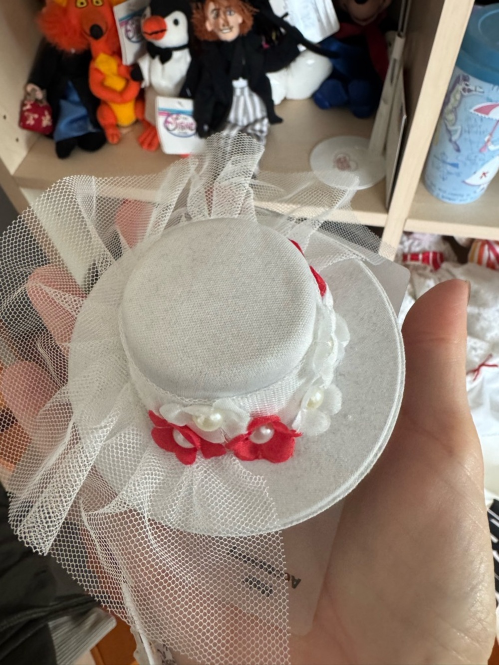 Mary Poppins hat barrette/ hair accessories / Disney